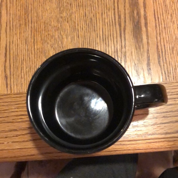 Rare Microsoft Logo Redmond World Map Black Coffee Mug Cup w/Handle Oversized - Picture 4 of 6